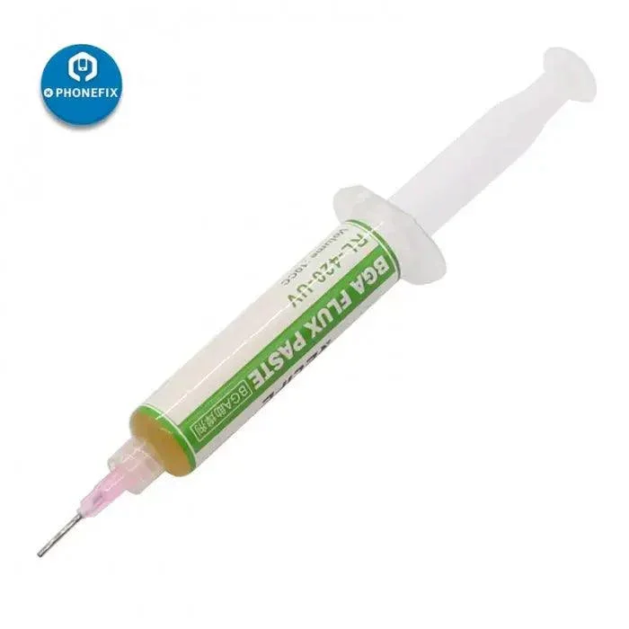 Flux de pâte à souder sans plomb Relife RL-420-UV pour réparation de puces BGA de téléphones