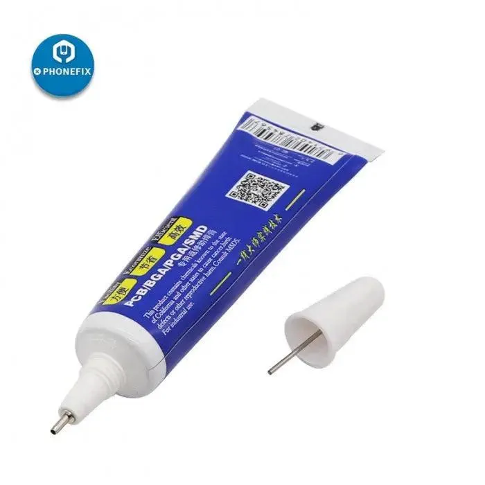 Pâte de flux de soudure BGA sans plomb Mechanic TF350 15 ml avec aiguille à tuyau