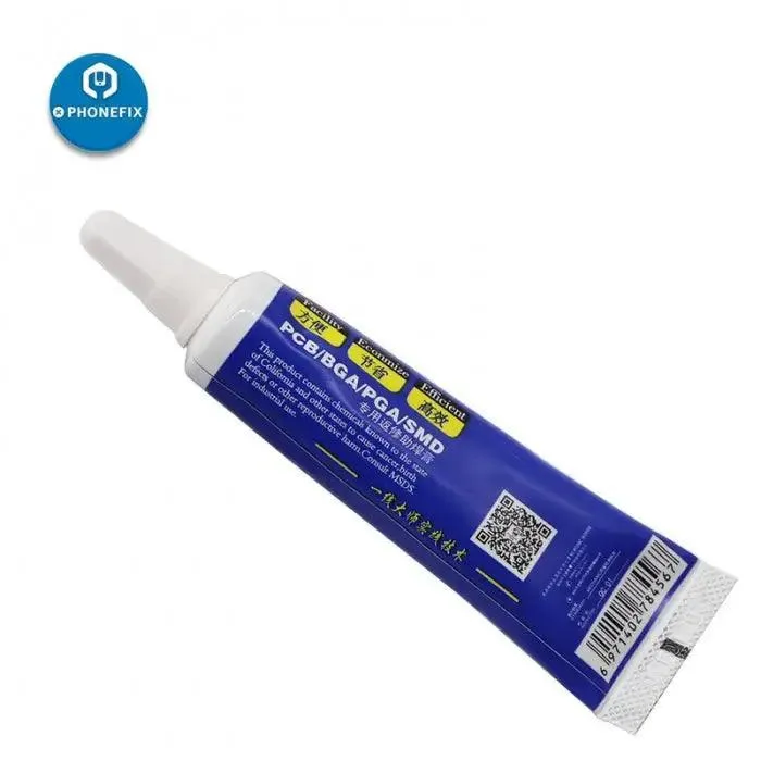 Pâte de flux de soudure BGA sans plomb Mechanic TF350 15 ml avec aiguille à tuyau