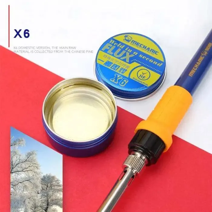 Flux de colophane Mechanic X6 X8 X9 20 g Pâte à souder pour fer à souder