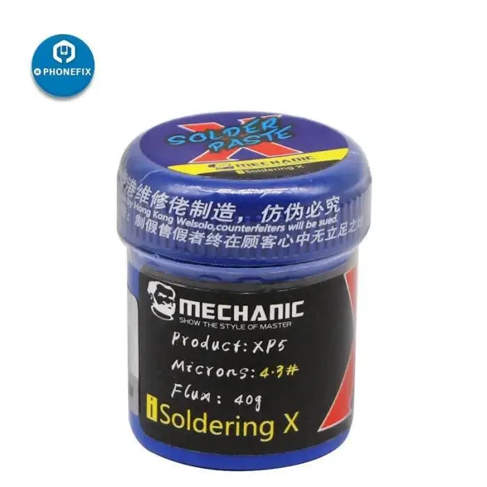 Pâte à souder spéciale Mechanic 148℃ pour iPhone X XR XS XS Max