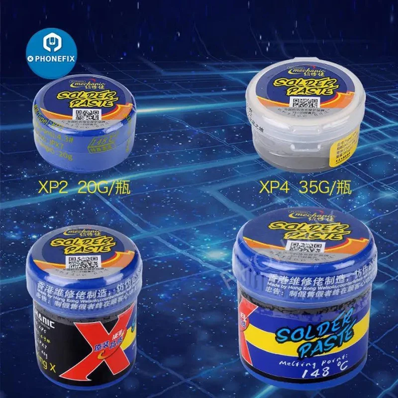 Pâte à souder spéciale Mechanic 148℃ pour iPhone X XR XS XS Max