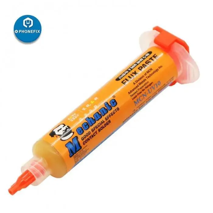 Pâte à souder pour PCB BGA RMA-UV10 10 cc sans nettoyage, graisse pour flux