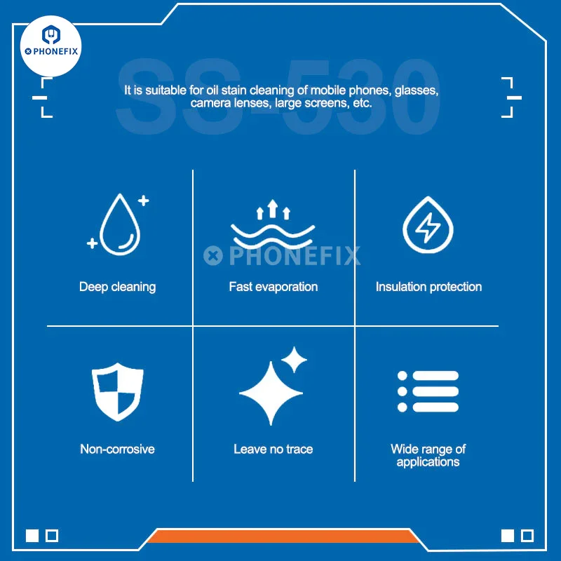 Spray nettoyant Mechanic 530 pour contacts électroniques de précision