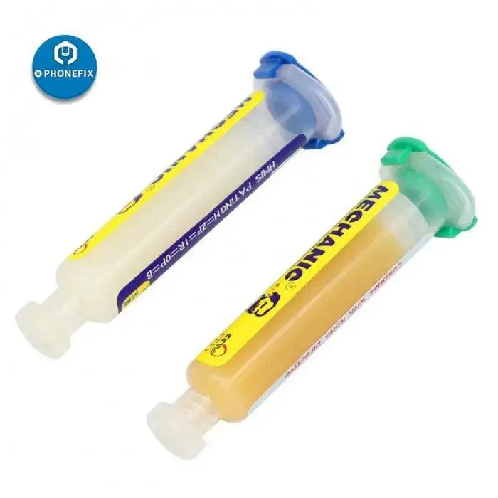 Pâte de flux de soudure sans plomb Mechanic 10 cc pour réparation de carte mère
