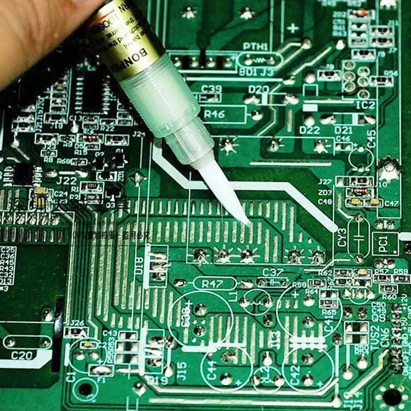 Stylo à pâte à flux BON-102 avec pointe plate pour réparation de soudures PCB