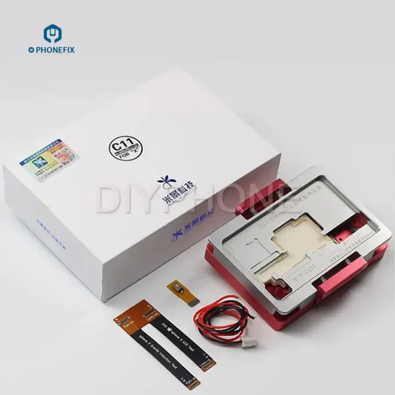 WL C11 iSocket Jig, support de test double couche pour carte mère iPhone X