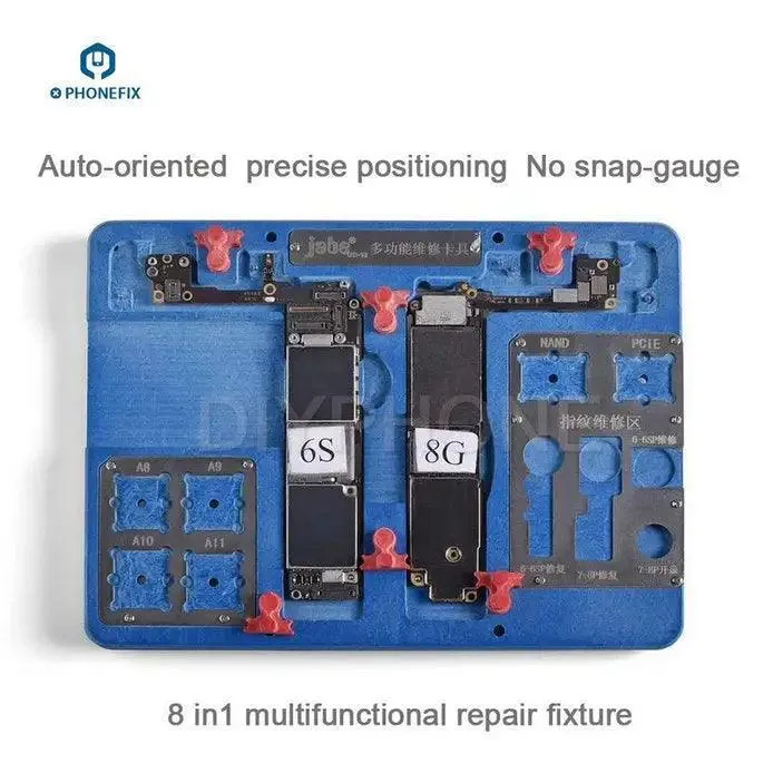 Support de test PCB multifonction 8 en 1 pour réparation d'iPhone 6/7/8