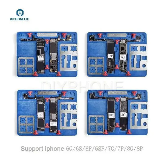 Support de test PCB multifonction 8 en 1 pour réparation d'iPhone 6/7/8