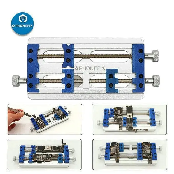 Support de carte PCB à double axe en alliage d'aluminium haute température