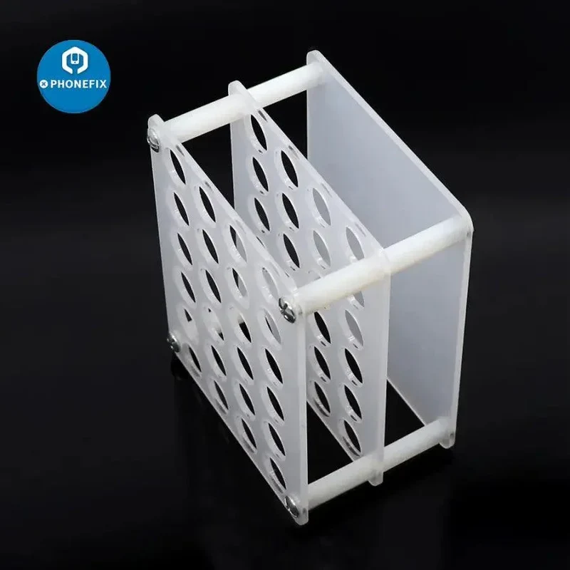 Support de rangement pour tournevis en acrylique transparent, outil de réparation