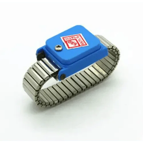 Bracelet antistatique avec câble de décharge ESD