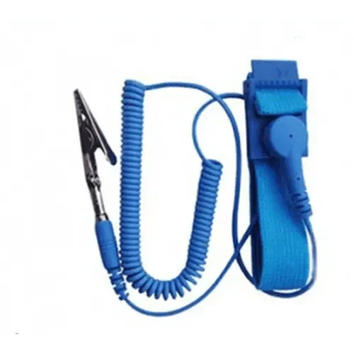 Bracelet antistatique avec câble de décharge ESD