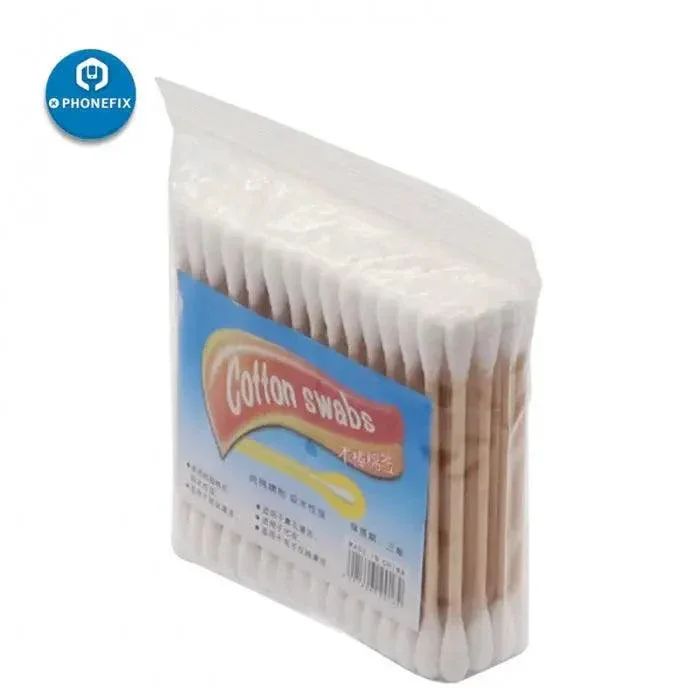 Lot de 80 cotons-tiges à double tête pour le nettoyage