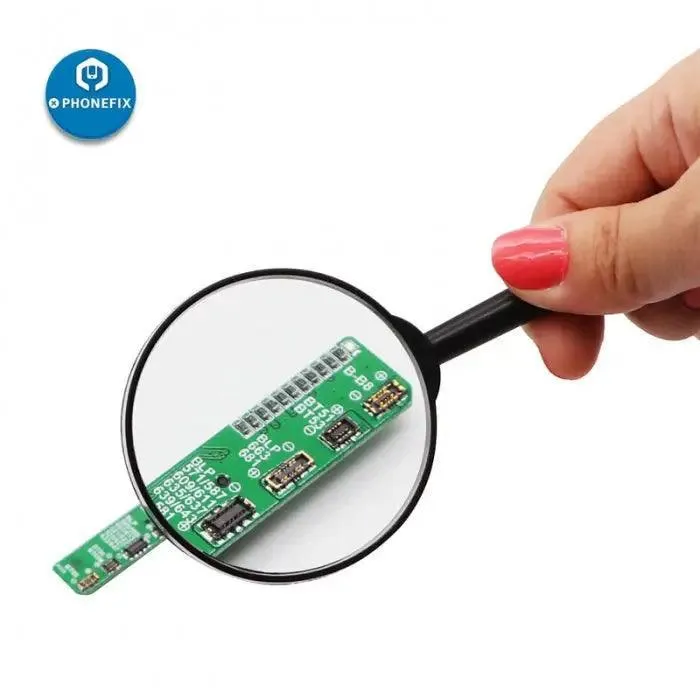 Loupe de lecture portative 5X pour réparation de bijoux et de téléphones