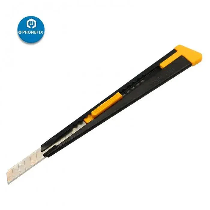 Couteau utilitaire de poche à lame rétractable, outil de coupe tranchant