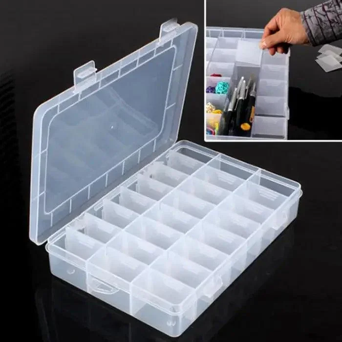 Boîte de rangement pour pièces de réparation de téléphones portables | Organiseur de composants