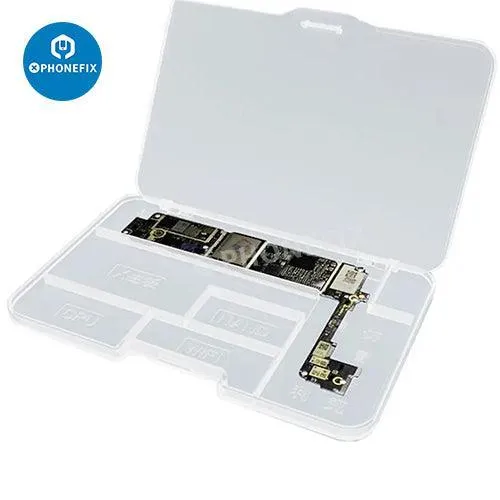 Boîte de rangement multifonction pour téléphone, carte mère, circuit imprimé, vis
