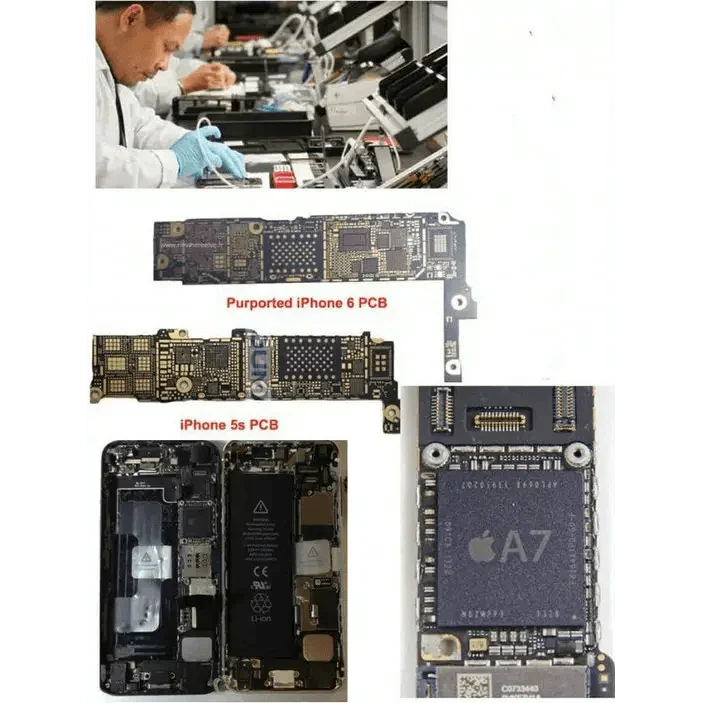 Mini rectifieuse PCB BGA IC pour carte mère iPhone Samsung
