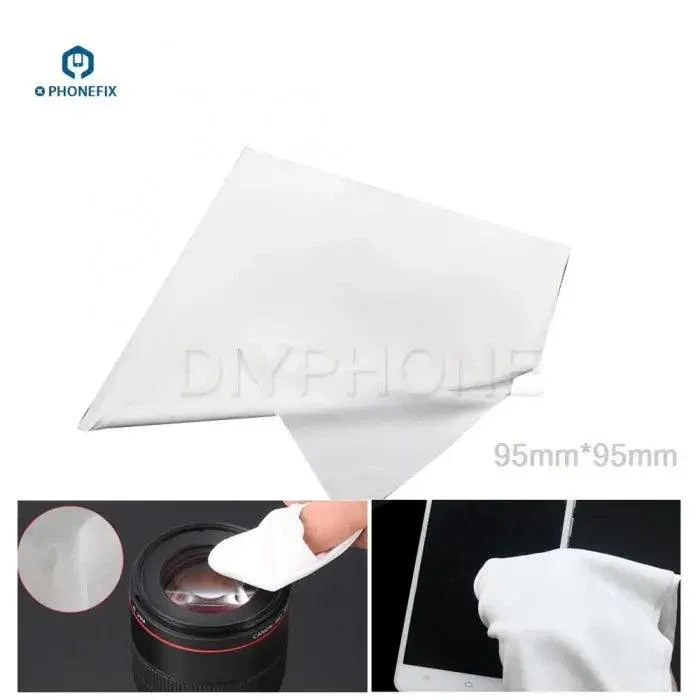 Lot de 50 chiffons de nettoyage anti-poussière pour écran de téléphone