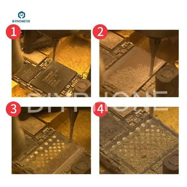 Machine de meulage de circuits imprimés BGA pour routeur CNC, pour carte mère d'iPhone