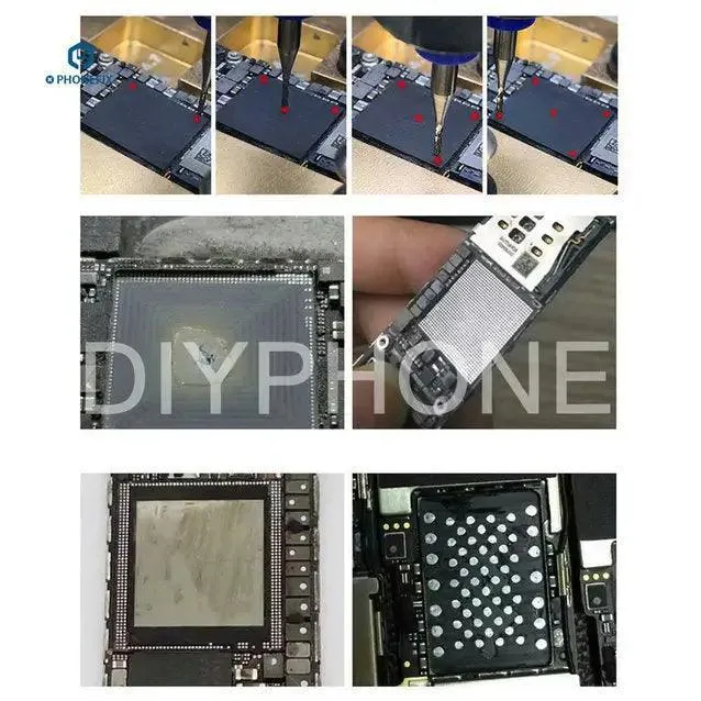 Machine de meulage de circuits imprimés BGA pour routeur CNC, pour carte mère d'iPhone