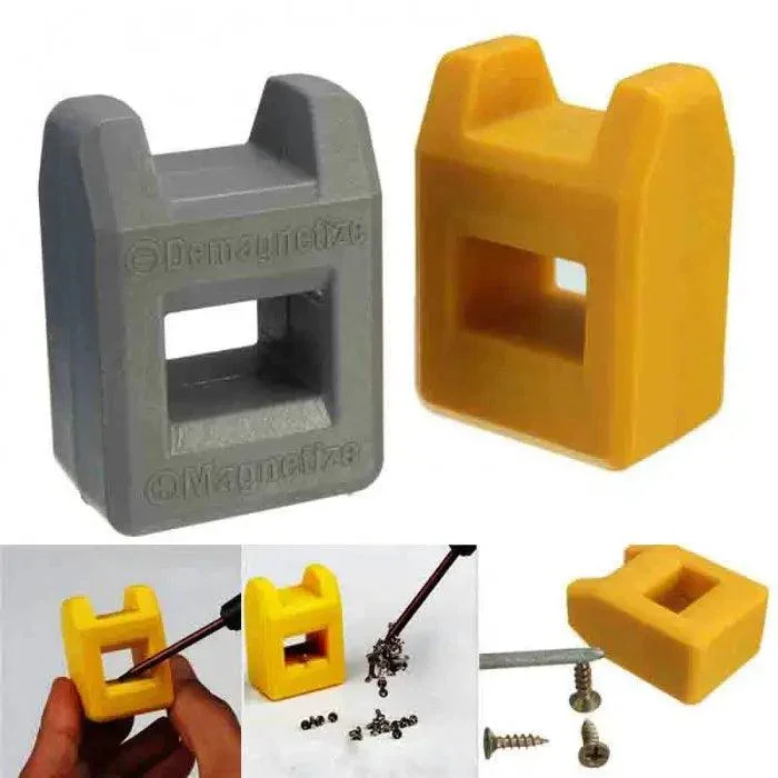 Outil de démagnétisation 2 en 2 pour embouts de tournevis