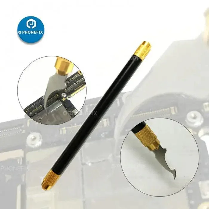Grattoir à graver PCB, outil de nettoyage pour enlever la colle du processeur BGA de l'iPhone