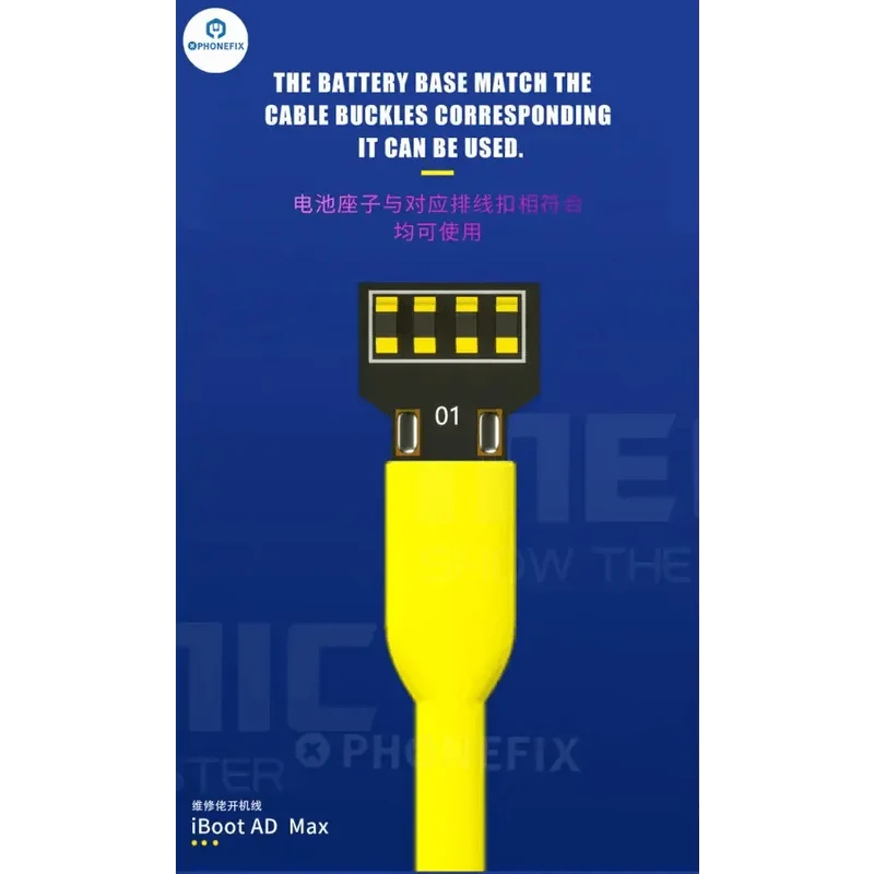 Câble d'alimentation iBoot pour iPhone et Android, réparation de la gravure de démarrage