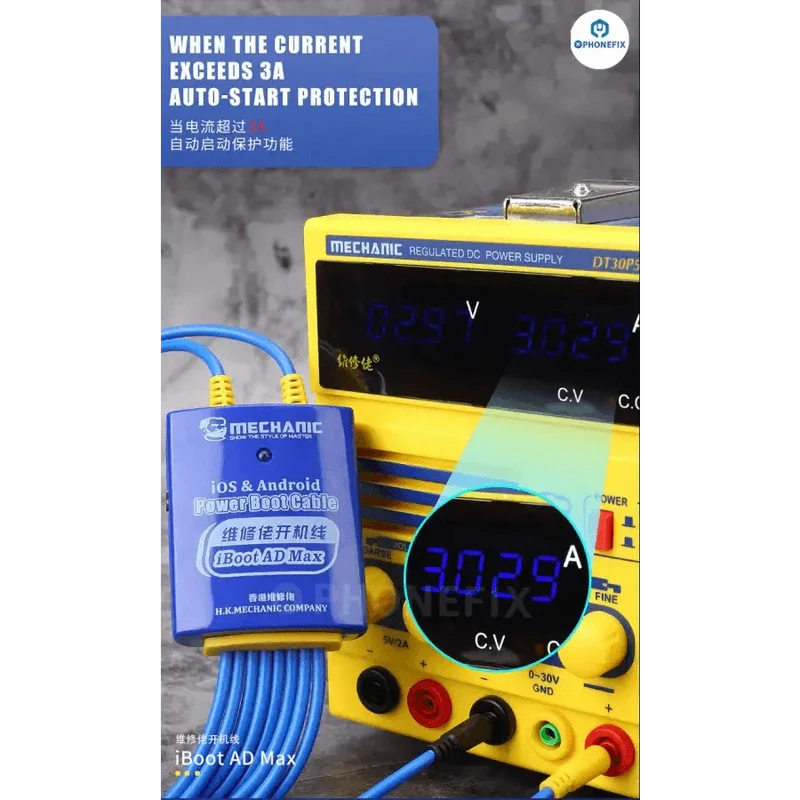 Câble d'alimentation iBoot pour iPhone et Android, réparation de la gravure de démarrage