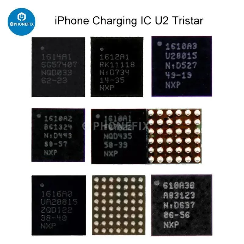 Circuit intégré de charge USB U2 Tristar pour iPhone 6-16 Pro Max