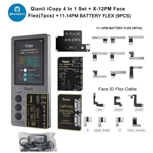 Programmeur QianLi iCopy pour capteur de luminosité d'écran LCD d'iPhone