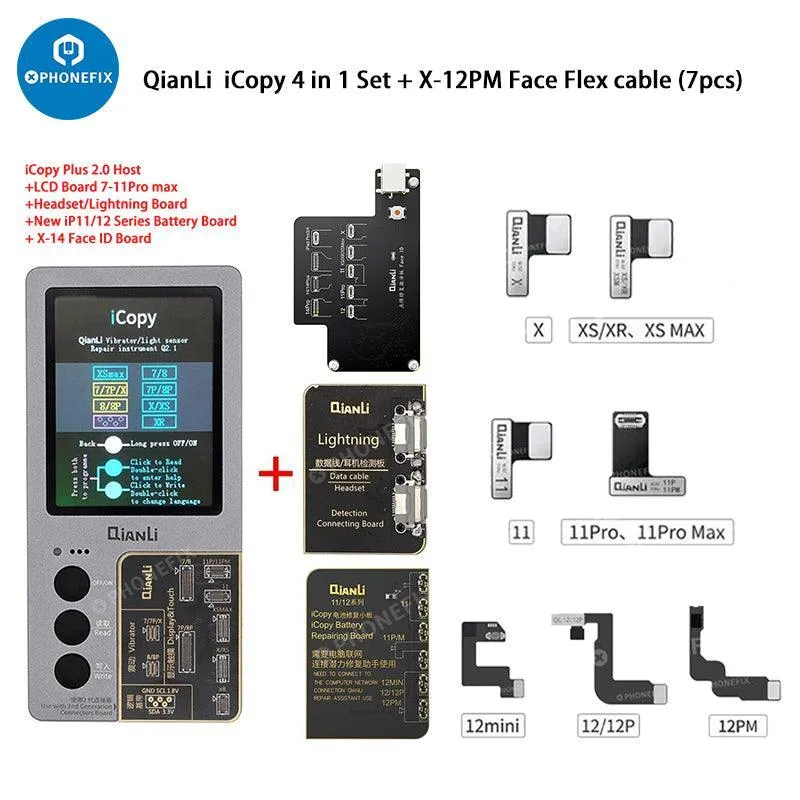 Programmeur QianLi iCopy pour capteur de luminosité d'écran LCD d'iPhone