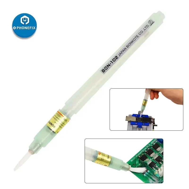 Stylo à pâte à souder, flux de revêtement, brosse à pâte pour le soudage de circuits imprimés