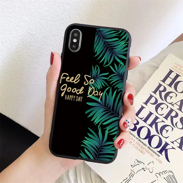 Fruit Flower Soft Phone Case For iPhone 7 Plus X XR XS Max 6 6S 7 8 Plus 5 5S SE 2020 Back Cover For iPhone 12 11 Pro Max Funda