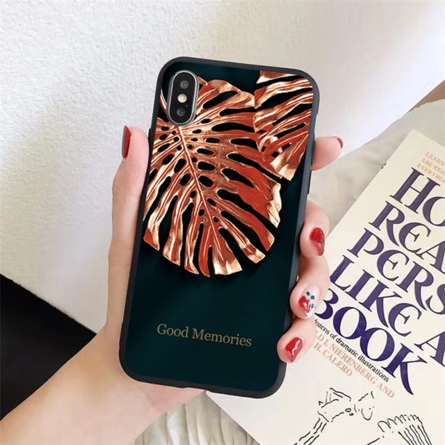 Fruit Flower Soft Phone Case For iPhone 7 Plus X XR XS Max 6 6S 7 8 Plus 5 5S SE 2020 Back Cover For iPhone 12 11 Pro Max Funda