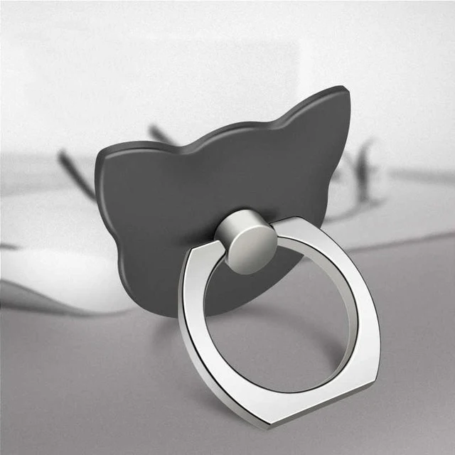 Finger Ring Mobile Phone Smartphone Stand Holder For iPhone XS Huawei Samsung cell Smart Round Phone Ring holder Car Mount Stand