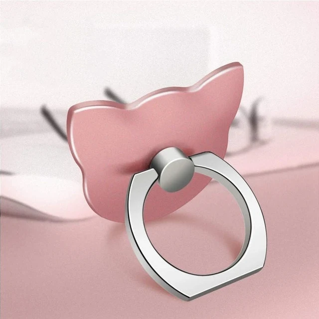 Finger Ring Mobile Phone Smartphone Stand Holder For iPhone XS Huawei Samsung cell Smart Round Phone Ring holder Car Mount Stand