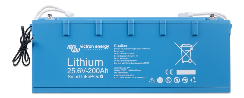 Victron LiFePO4 battery 25,6V/200Ah Smart-A | BAT524120610