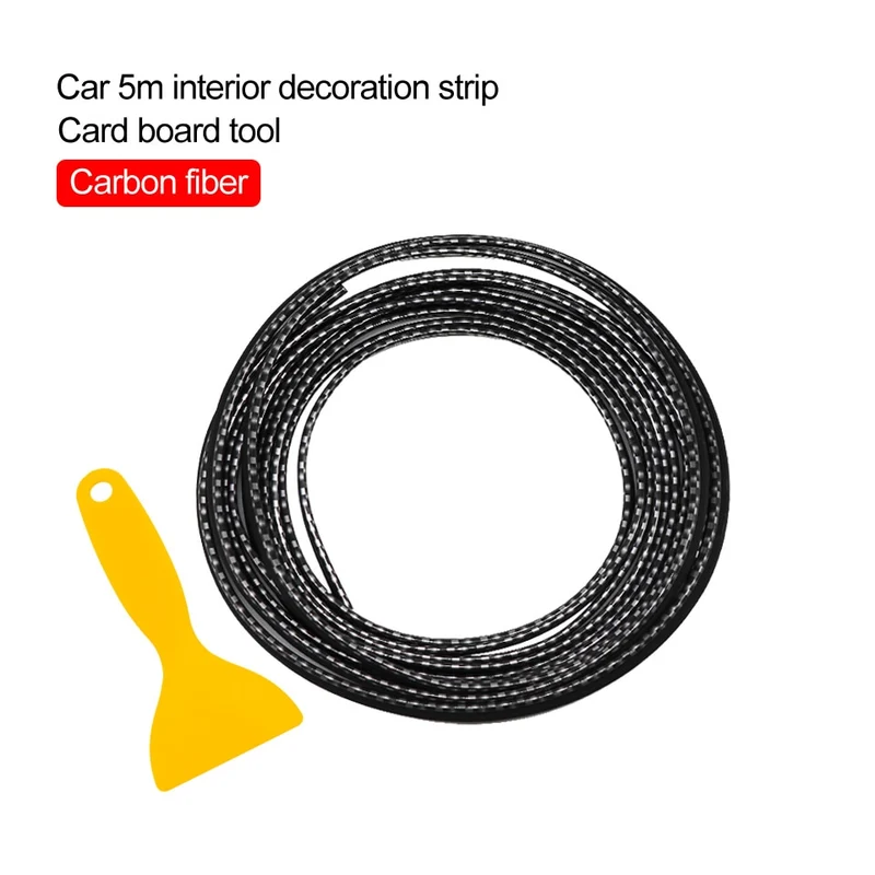 Car Styling 5M/pcs Universal Flexible Car Interior Decoration