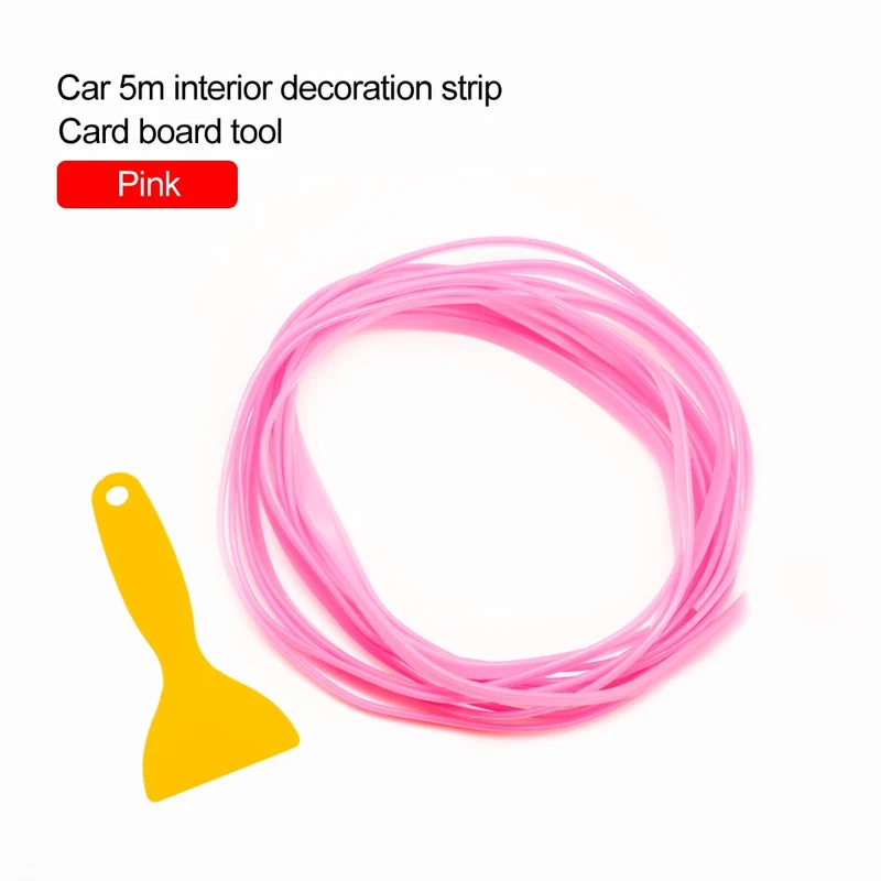 Car Styling 5M/pcs Universal Flexible Car Interior Decoration