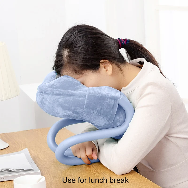 U-Shaped Neck Pillow With Gooseneck Tablet Phone Holder
