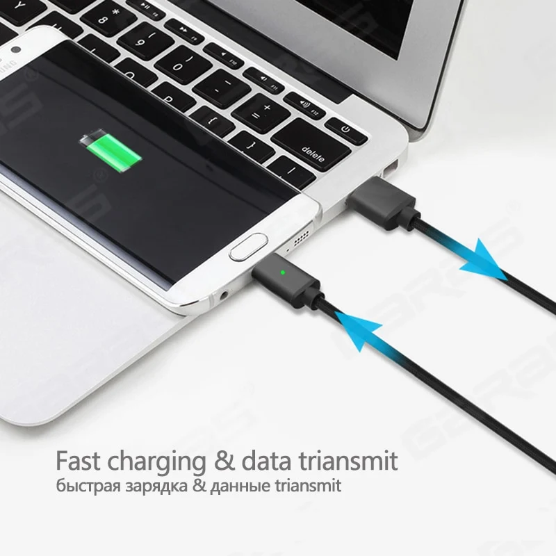Magnetic Cable Micro USB/Type C Charger Adapter