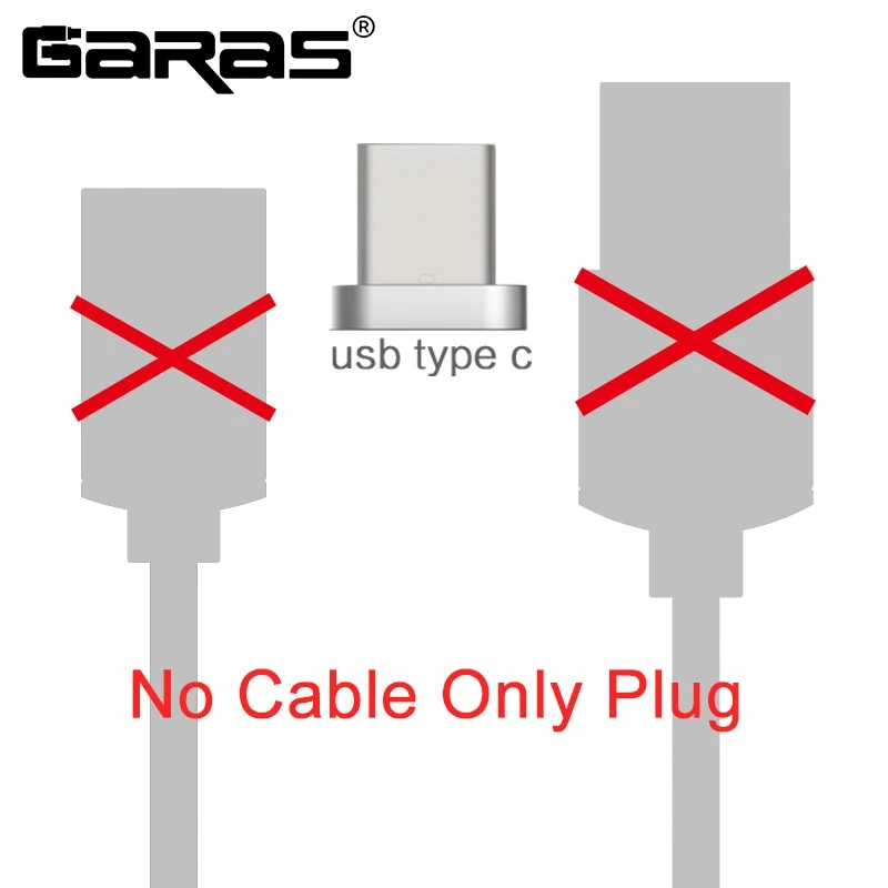 Magnetic Cable Micro USB/Type C Charger Adapter