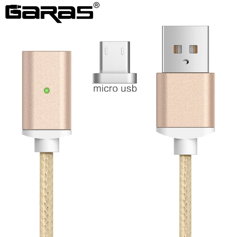 Magnetic Cable Micro USB/Type C Charger Adapter