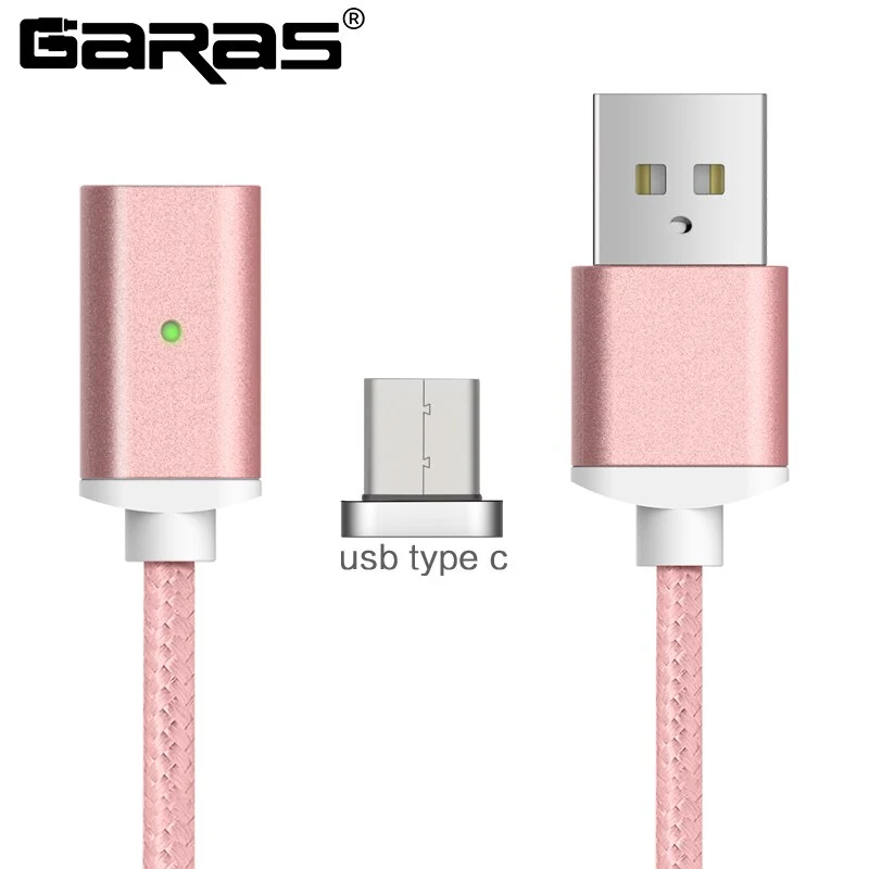 Magnetic Cable Micro USB/Type C Charger Adapter
