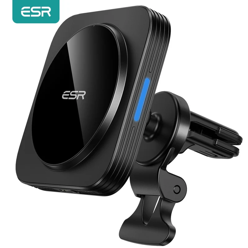 HaloLock Magnetic Wireless Car Charger