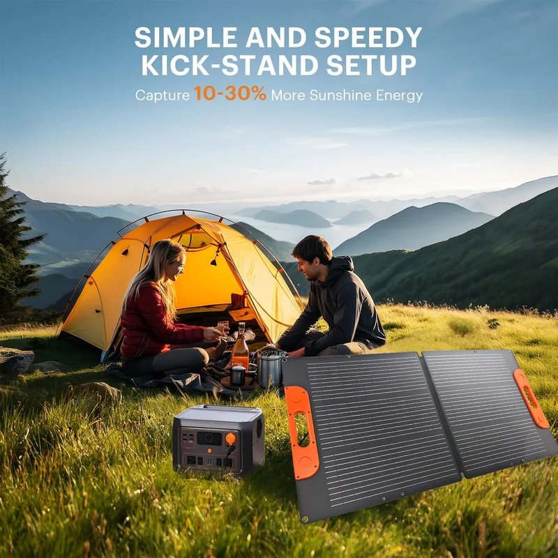 Solar Portable 110W Solar Folding Bags Foldable Solar Panels Camping Sustainable Energy Fotovoltaic Panel Solar