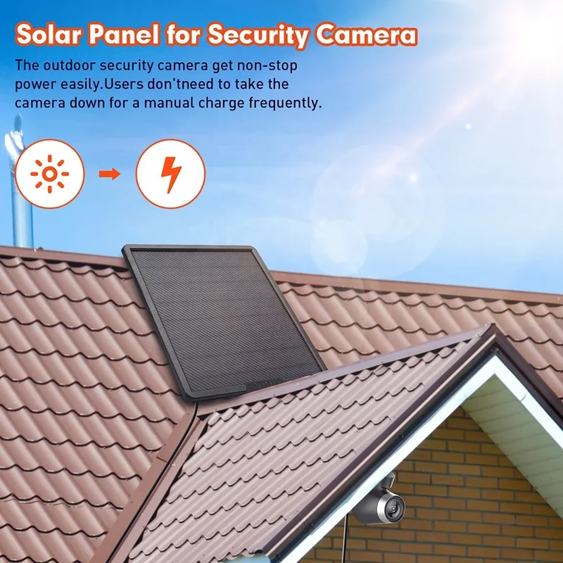 12V Solar Battery Panel IP65 Lot Waterproof 10W 12V With Battery 25000mAh Solar Panels for Outdoor Security Hunting Trail Camera