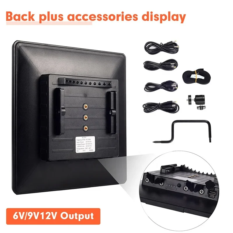 12V Solar Battery Panel IP65 Lot Waterproof 10W 12V With Battery 25000mAh Solar Panels for Outdoor Security Hunting Trail Camera